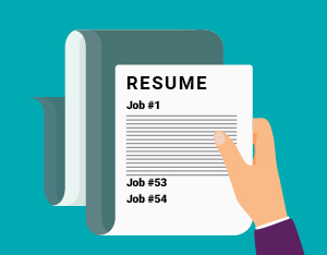 Can you have too many jobs on your resume?