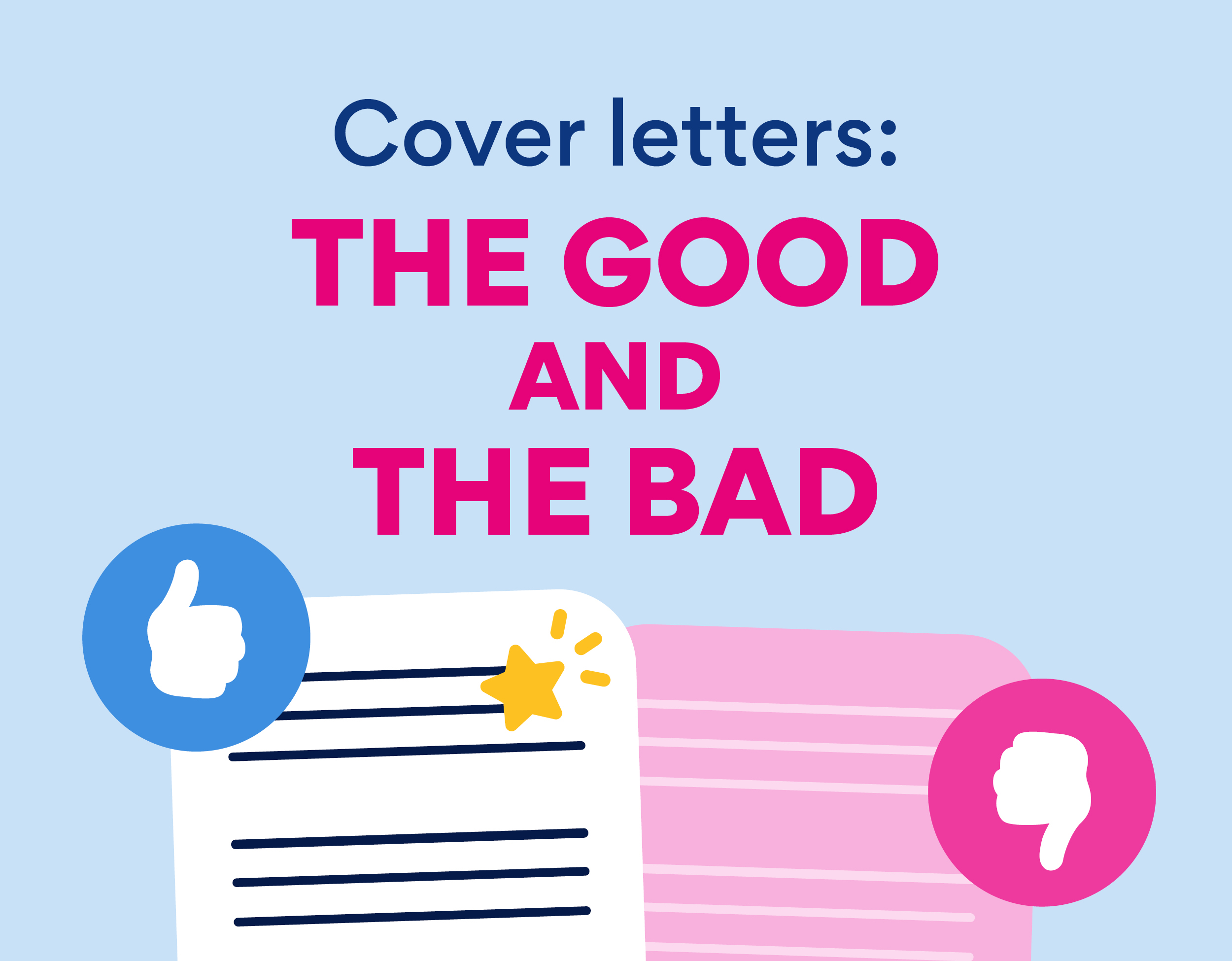 Cover letters: The good and the bad
