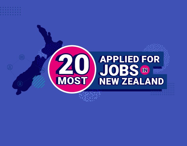 Revealed: 20 most applied for jobs in New Zealand 