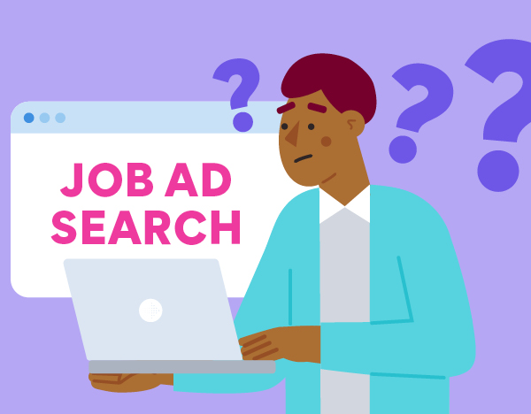 The reasons you don't see your own job ad in search results